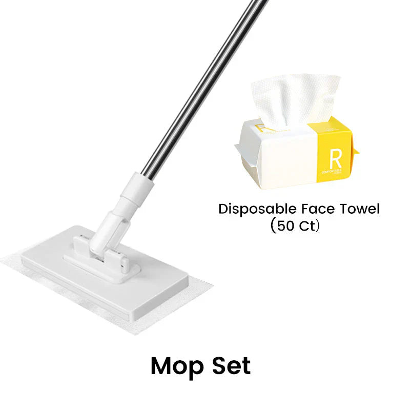 🥰🥰 Multi-Purpose 360° Magic Mop – Wet & Dry Cleaner for Floors, Walls & Windows (Use Any Cloth)