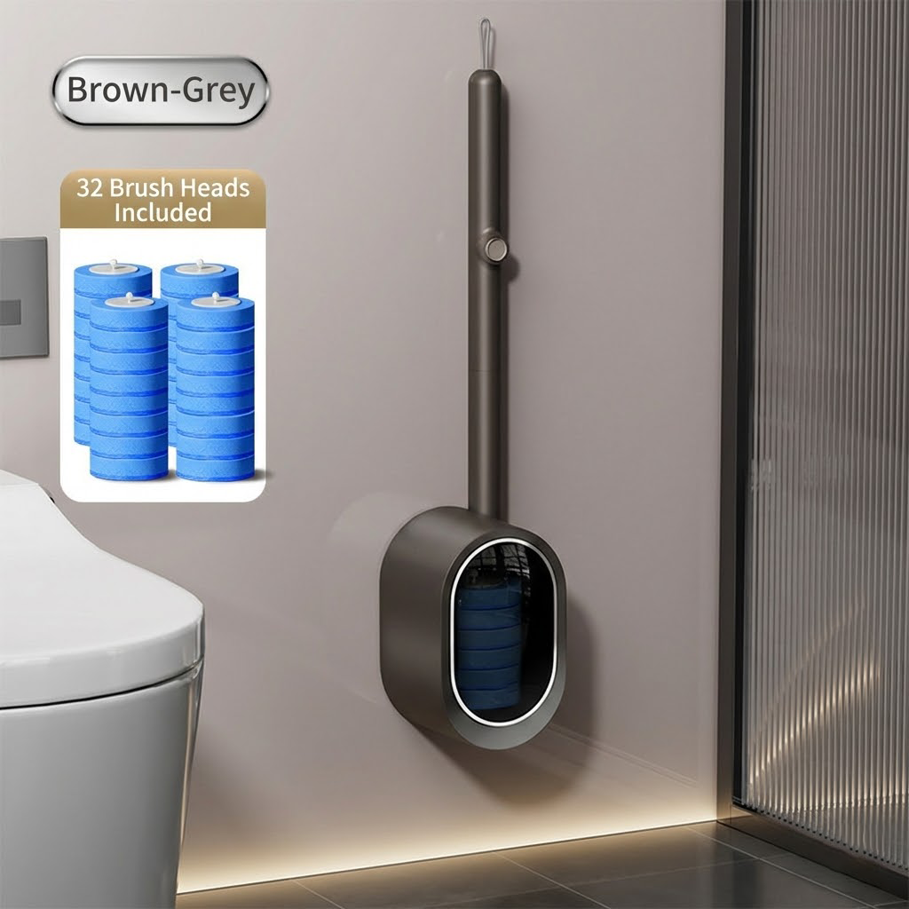 🪥Magic Clean Pre-Soaked Toilet Wand & Storage Caddy