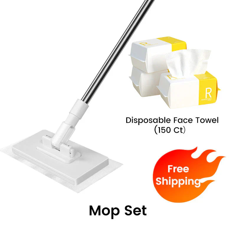 🥰🥰 Multi-Purpose 360° Magic Mop – Wet & Dry Cleaner for Floors, Walls & Windows (Use Any Cloth)