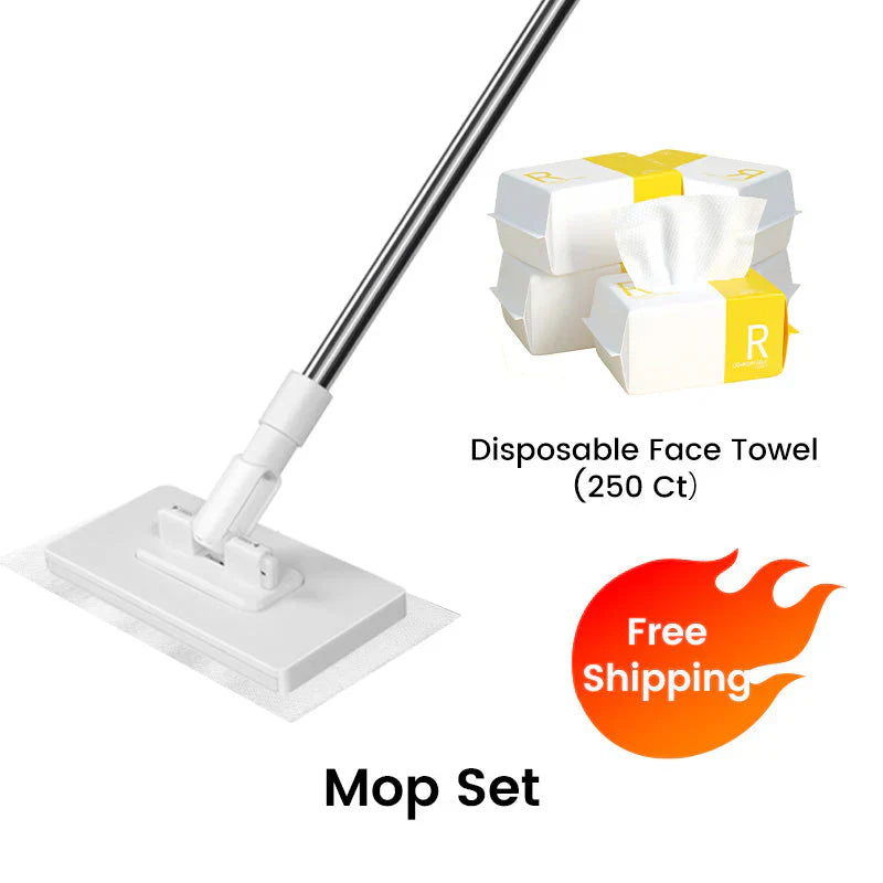 🥰🥰 Multi-Purpose 360° Magic Mop – Wet & Dry Cleaner for Floors, Walls & Windows (Use Any Cloth)