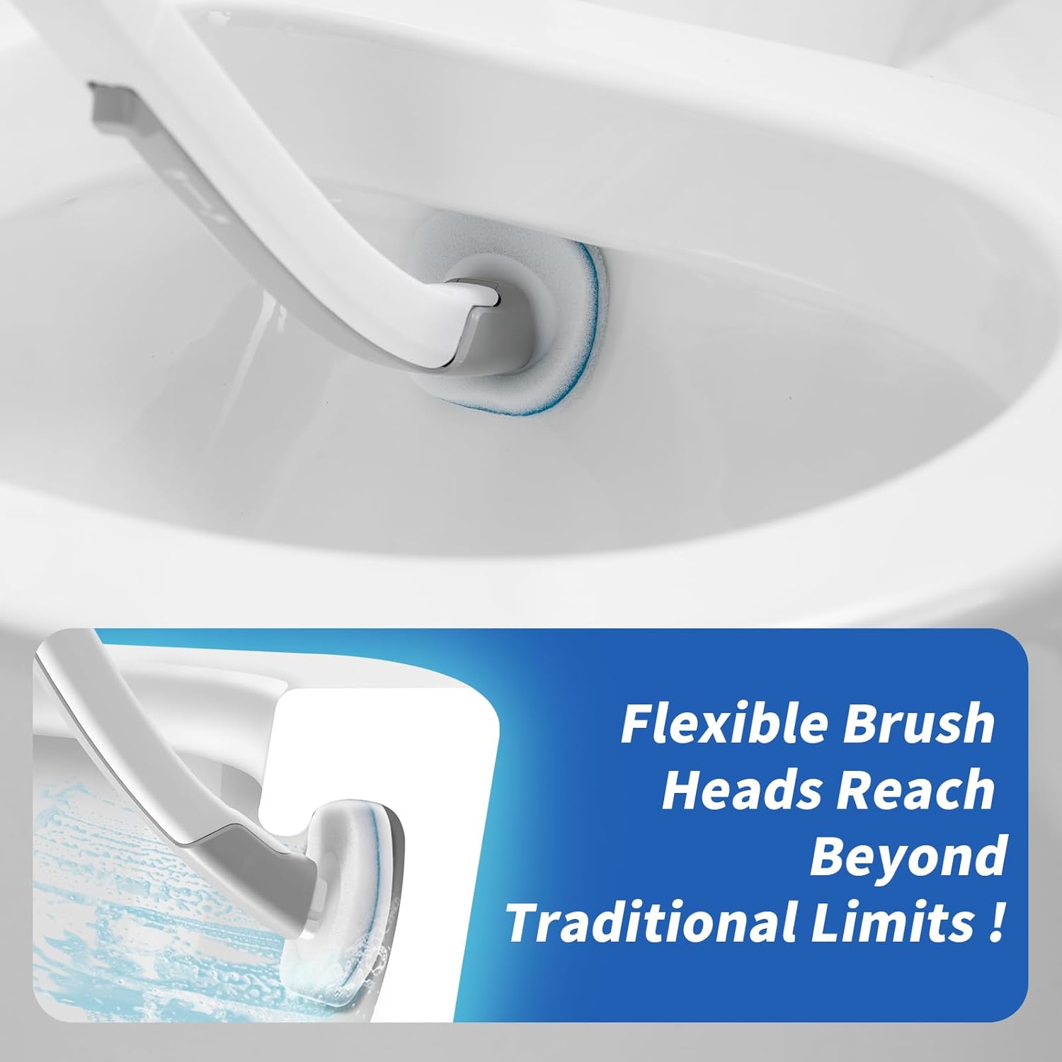 🥰Magic Clean Pre-Soaked Toilet Wand & Storage Caddy