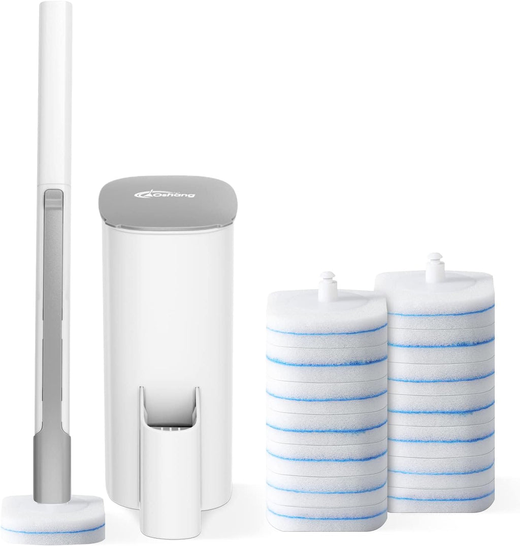 🥰Magic Clean Pre-Soaked Toilet Wand & Storage Caddy