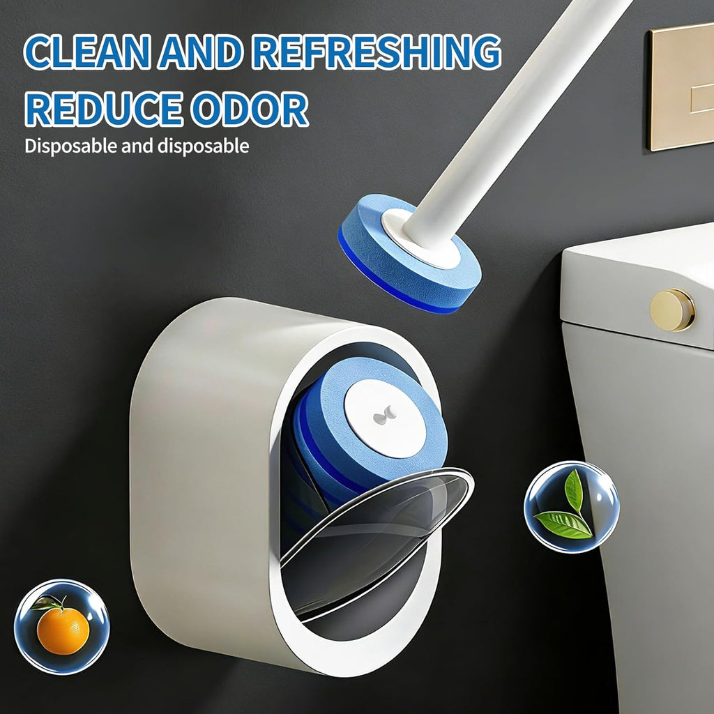 🪥Magic Clean Pre-Soaked Toilet Wand & Storage Caddy