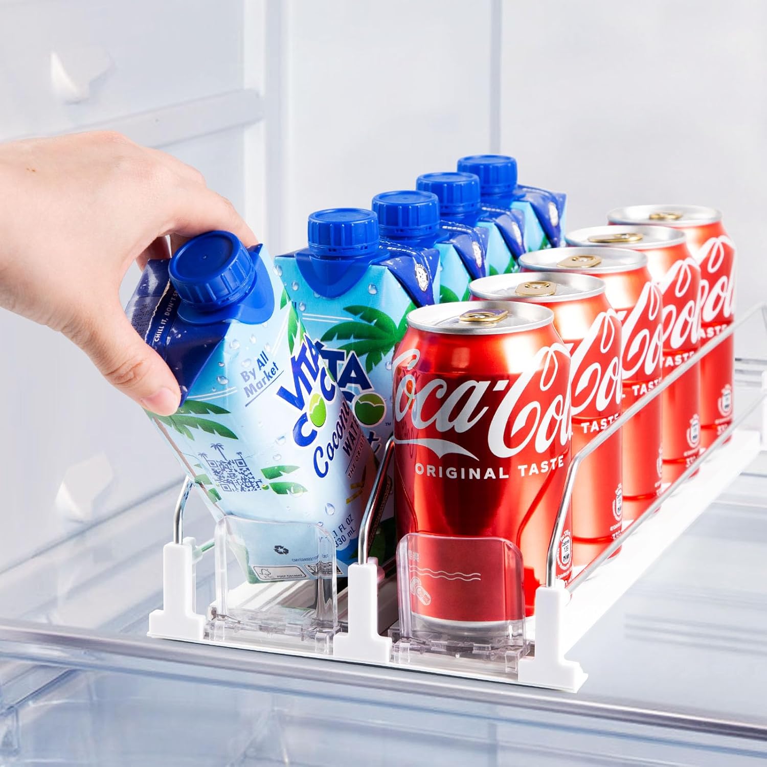 🪄The Ultimate Self-Pushing Fridge Organizer