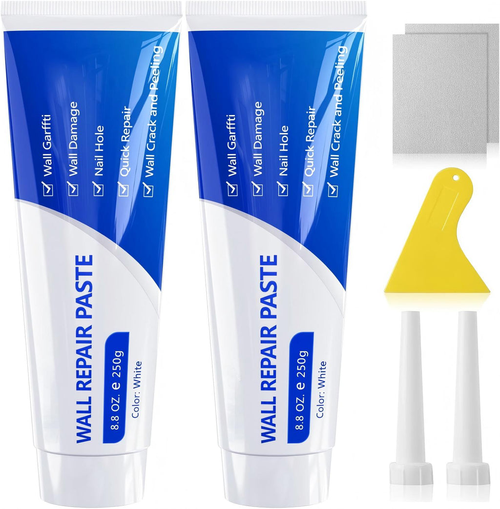 ⚒️✨ Ultimate Wall Repair Paste-Instantly Fix Holes • Quick Dry • Waterproof • Safe for Kids