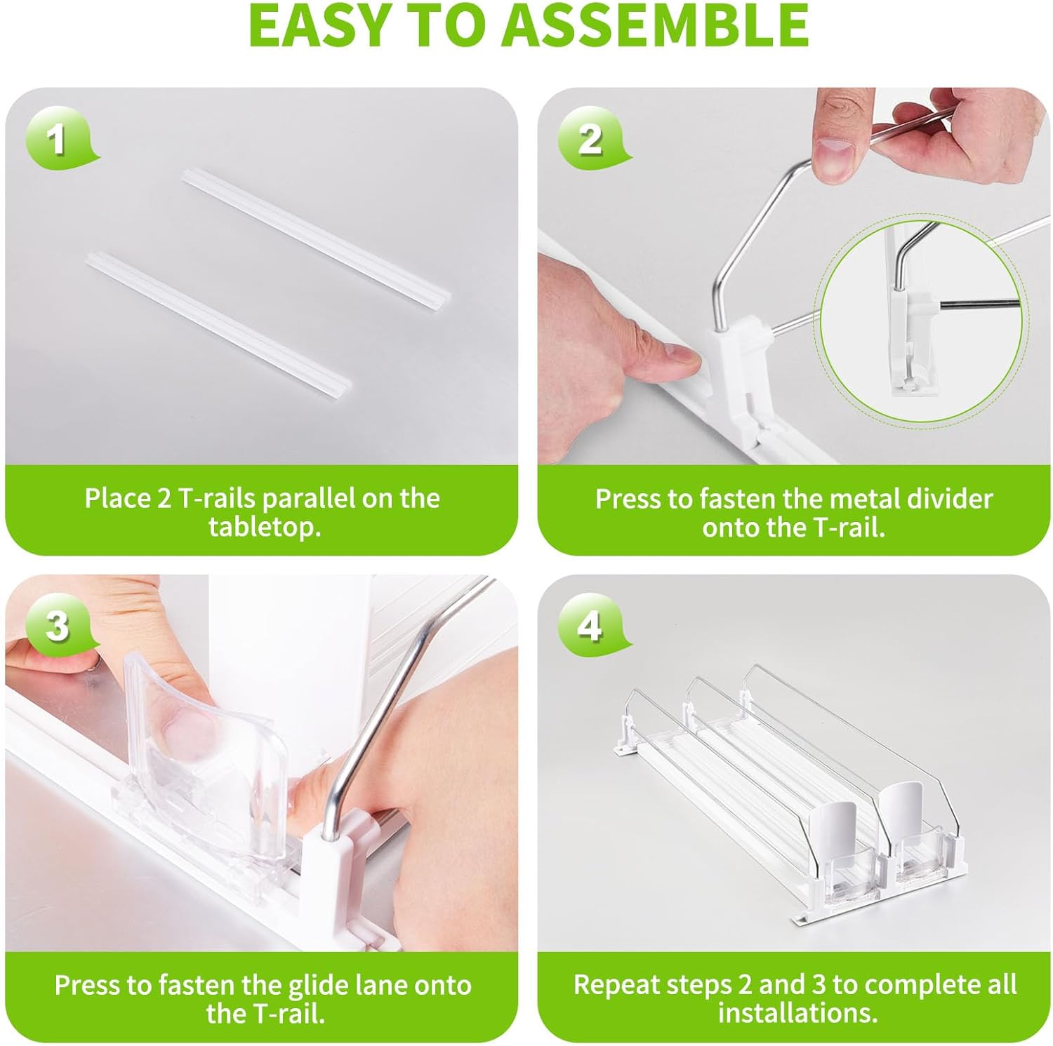 🪄The Ultimate Self-Pushing Fridge Organizer