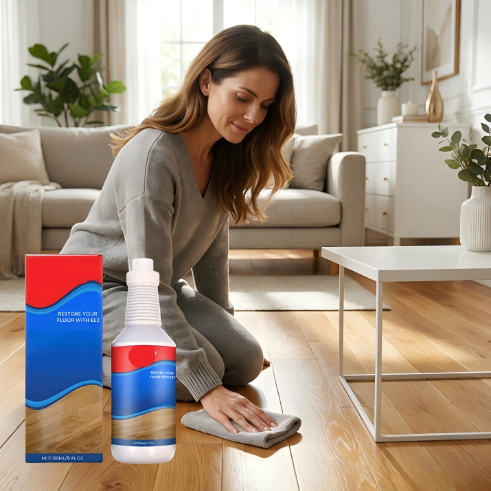 😘Ultimate Floor Restorer: Instantly Erase Scratches & Bring Dull Floors Back to Life