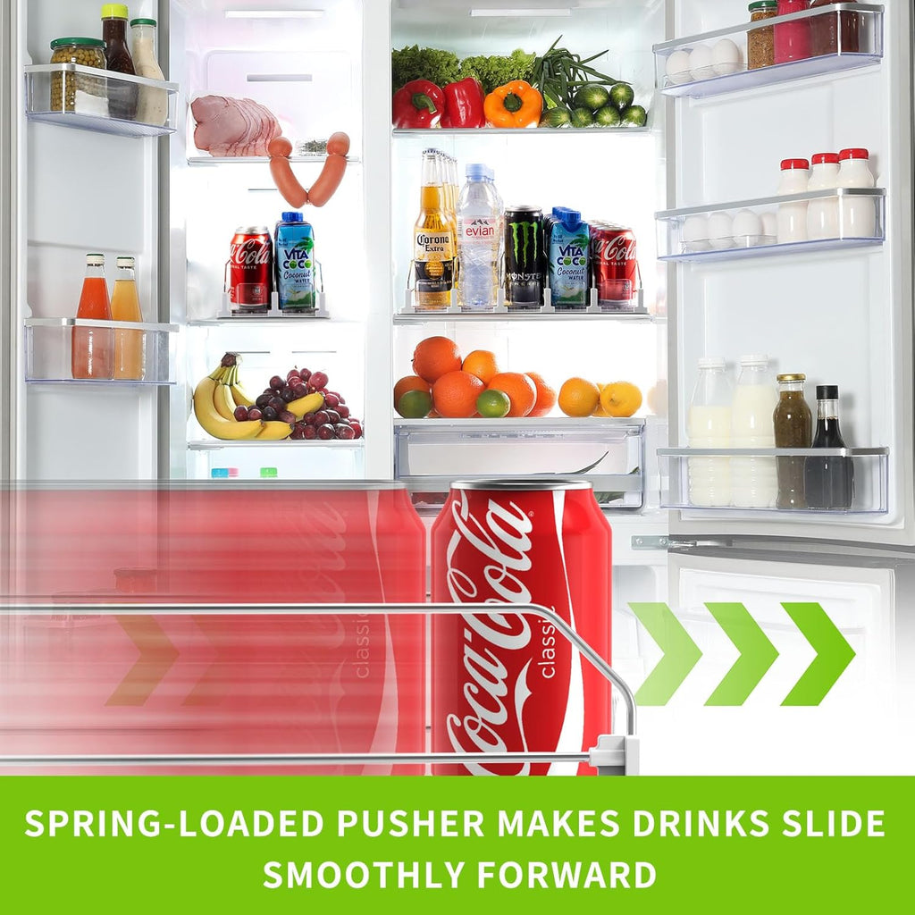 🪄The Ultimate Self-Pushing Fridge Organizer