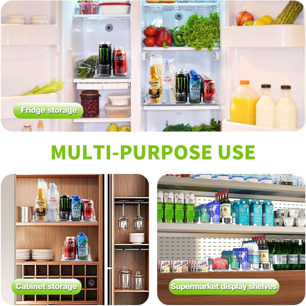 🪄The Ultimate Self-Pushing Fridge Organizer