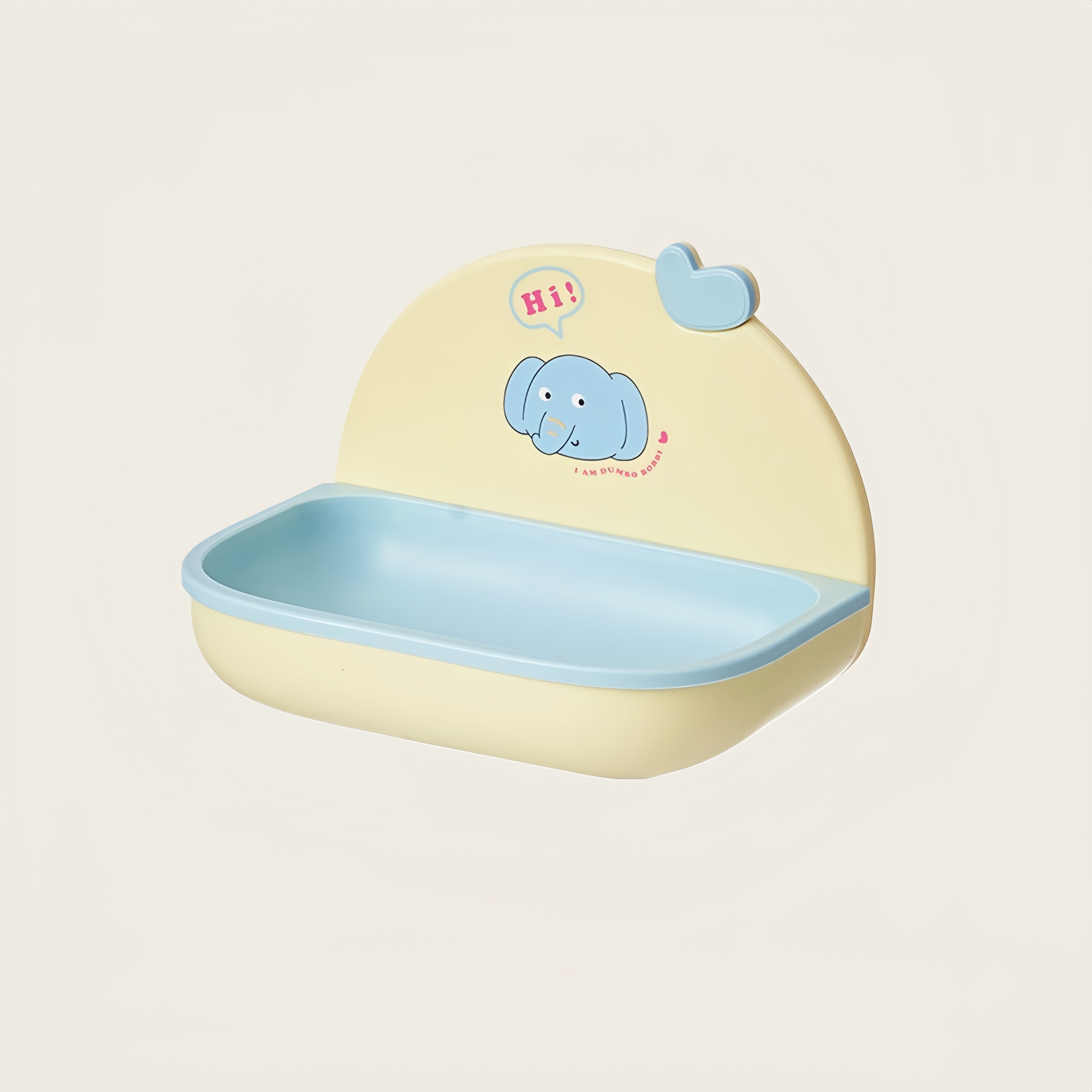 Cute Elephant Wall-Mounted Soap Dish