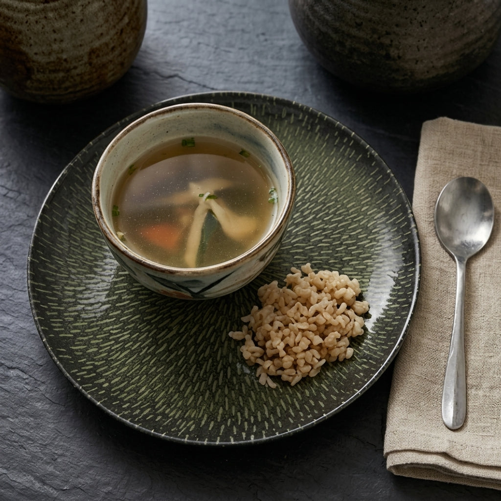 Dark Olive Starburst Plates - Set of 4