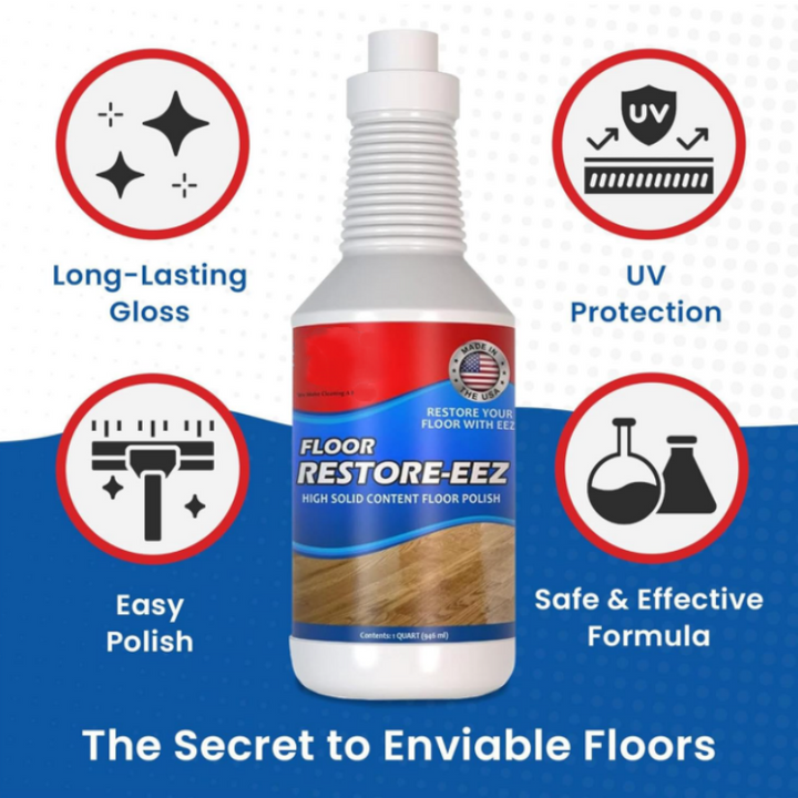 😘Ultimate Floor Restorer: Instantly Erase Scratches & Bring Dull Floors Back to Life