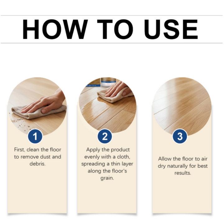 😘Ultimate Floor Restorer: Instantly Erase Scratches & Bring Dull Floors Back to Life