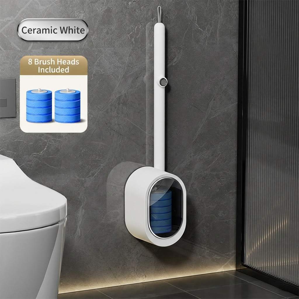 🪥Magic Clean Pre-Soaked Toilet Wand & Storage Caddy